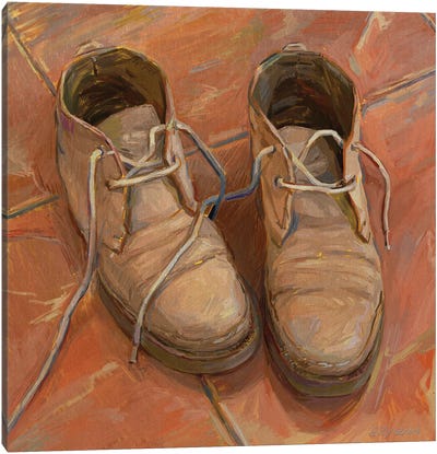 Boots With The History Canvas Art Print - Svetlana Zyuzina