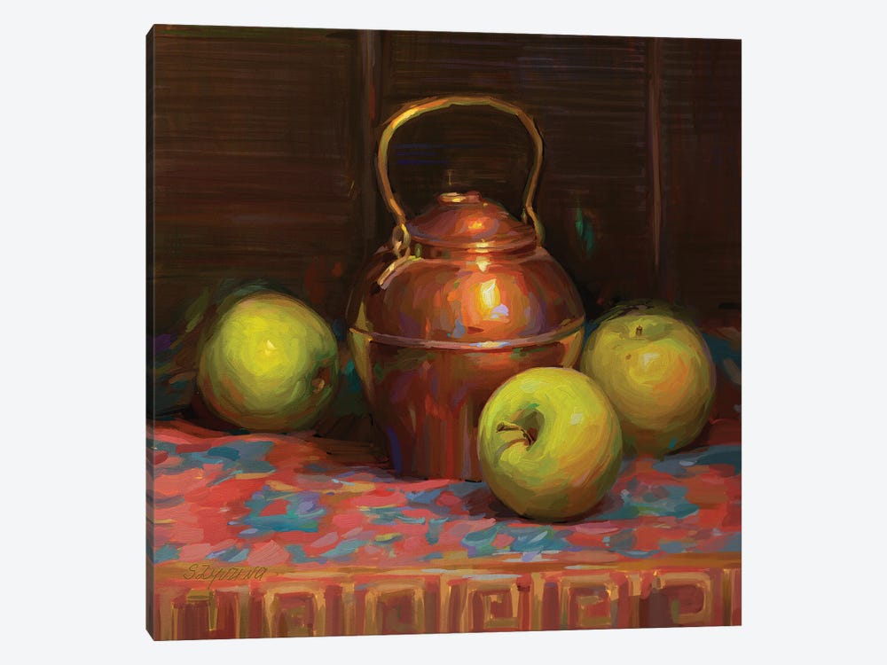 Apples by Svetlana Zyuzina 1-piece Canvas Print