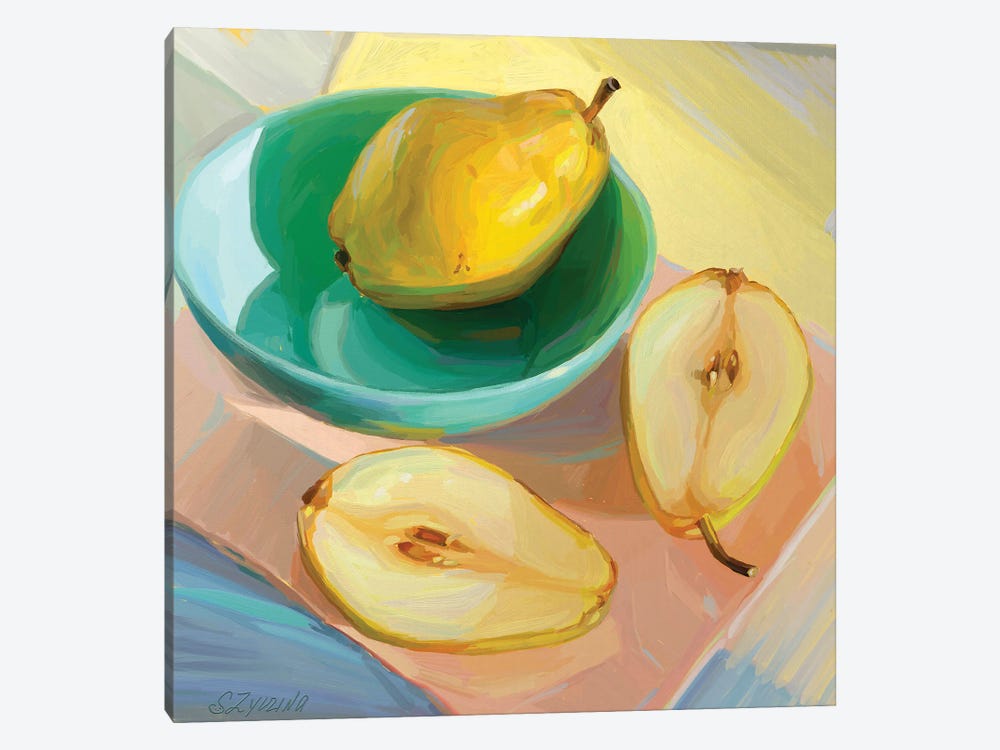 Pair Of Pears by Svetlana Zyuzina 1-piece Art Print