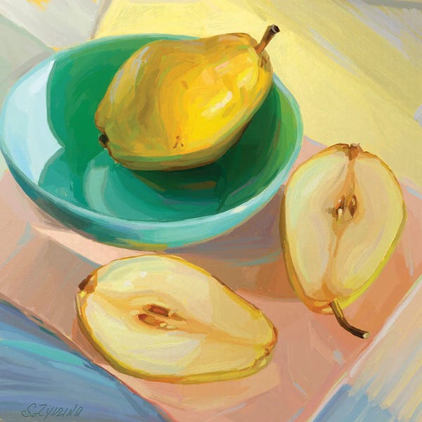 Svetlana Zyuzina: Pair Of Pears by Svetlana Zyuzina
