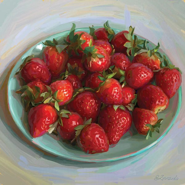 Svetlana Zyuzina: Farmer Market Strawberries by Svetlana Zyuzina
