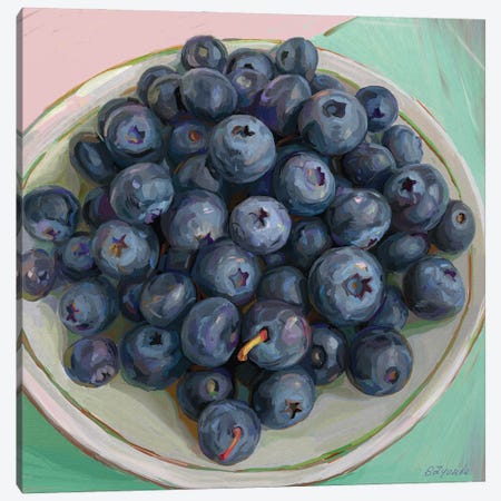 Blueberry Crush Canvas Print #SVZ54} by Svetlana Zyuzina Canvas Artwork