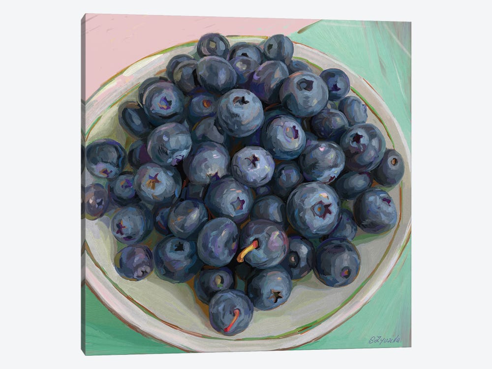 Blueberry Crush by Svetlana Zyuzina 1-piece Canvas Artwork