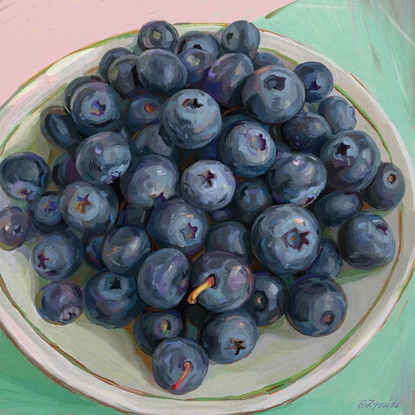 Similar To Georgia O'Keeffe: Blueberry Crush by Svetlana Zyuzina