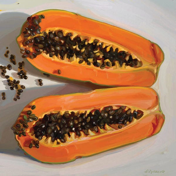 The Art Of Fine Dining: Ripen Papayas by Svetlana Zyuzina