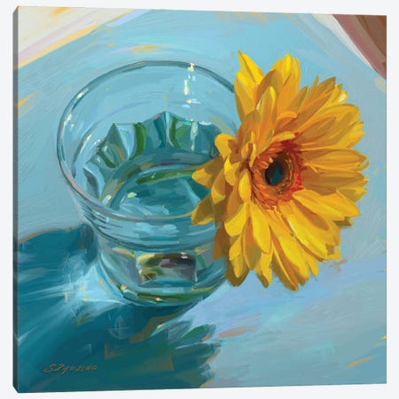 Sunshine In A Glass Canvas Print #SVZ59} by Svetlana Zyuzina Art Print