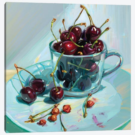 Cherry Deliciousness Canvas Print #SVZ64} by Svetlana Zyuzina Canvas Art Print