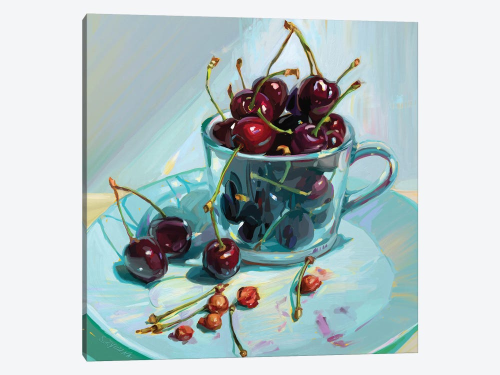 Cherry Deliciousness by Svetlana Zyuzina 1-piece Canvas Art Print