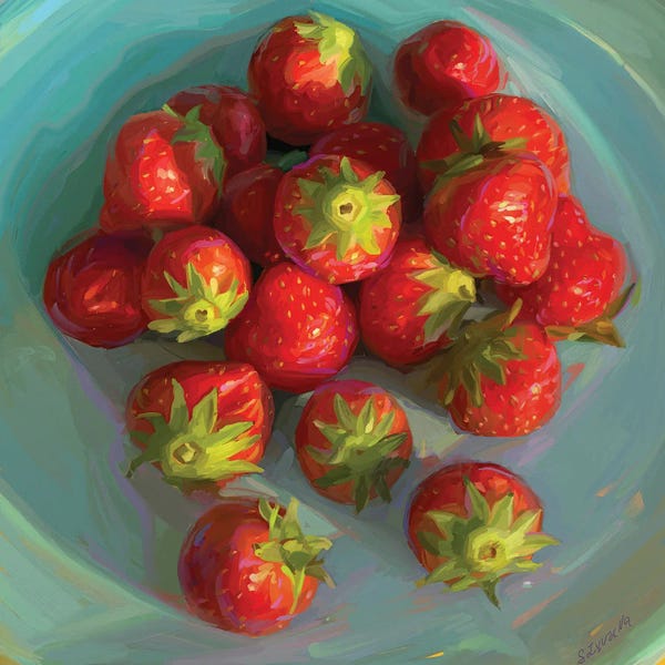 Svetlana Zyuzina: Summer Berries In The Sunset by Svetlana Zyuzina