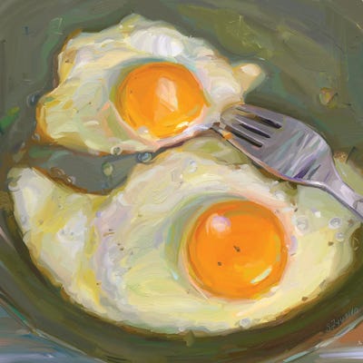 Fry Up by Svetlana Zyuzina canvas print