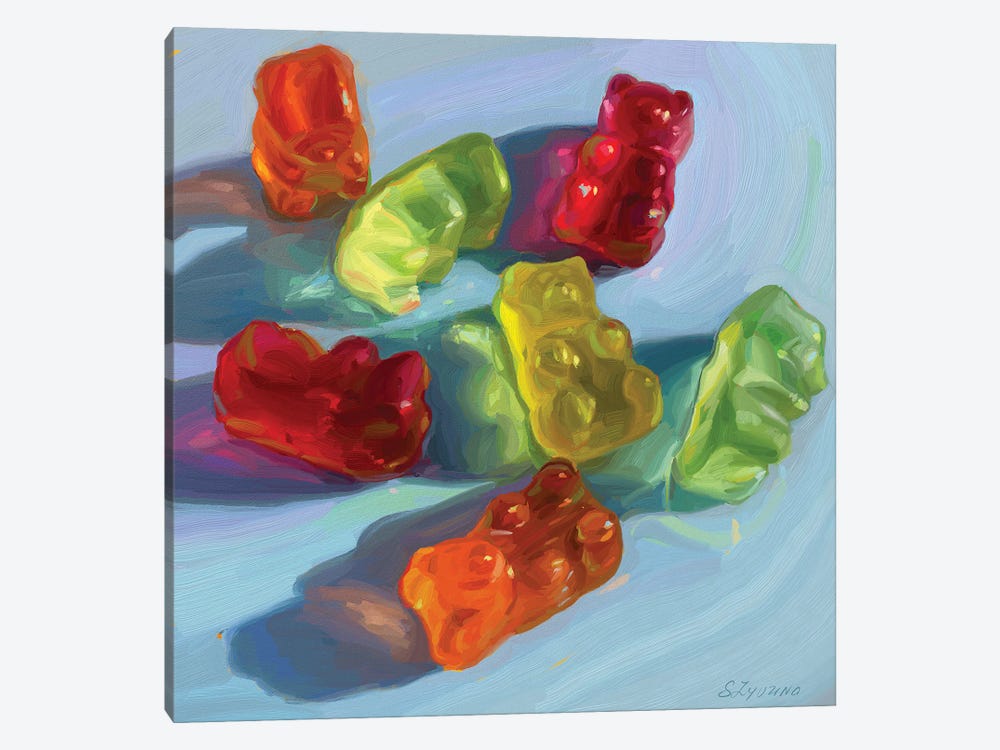 Delicious Bears by Svetlana Zyuzina 1-piece Canvas Art