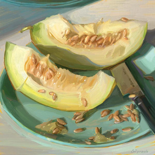 Svetlana Zyuzina: Melon Freshness by Svetlana Zyuzina