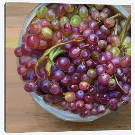 Grape Season Canvas Print #SVZ69} by Svetlana Zyuzina Canvas Art