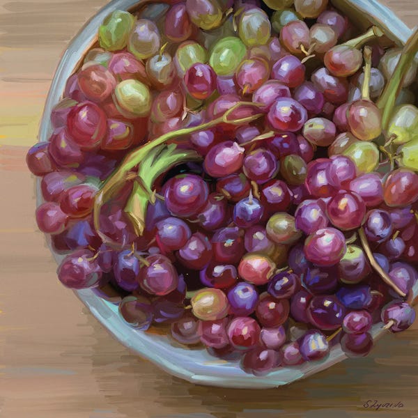 The Art Of Fine Dining: Grape Season by Svetlana Zyuzina
