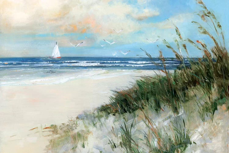 Oak Island Sunrise by Sally Swatland canvas print