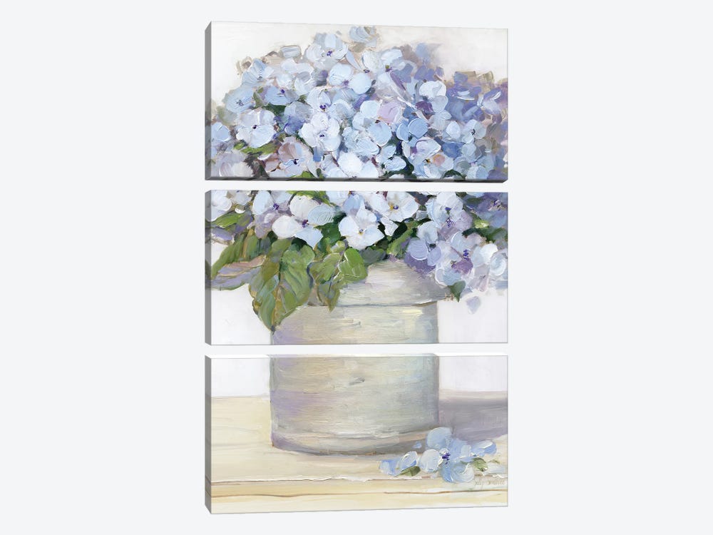 Lovely Lavender I by Sally Swatland 3-piece Canvas Artwork