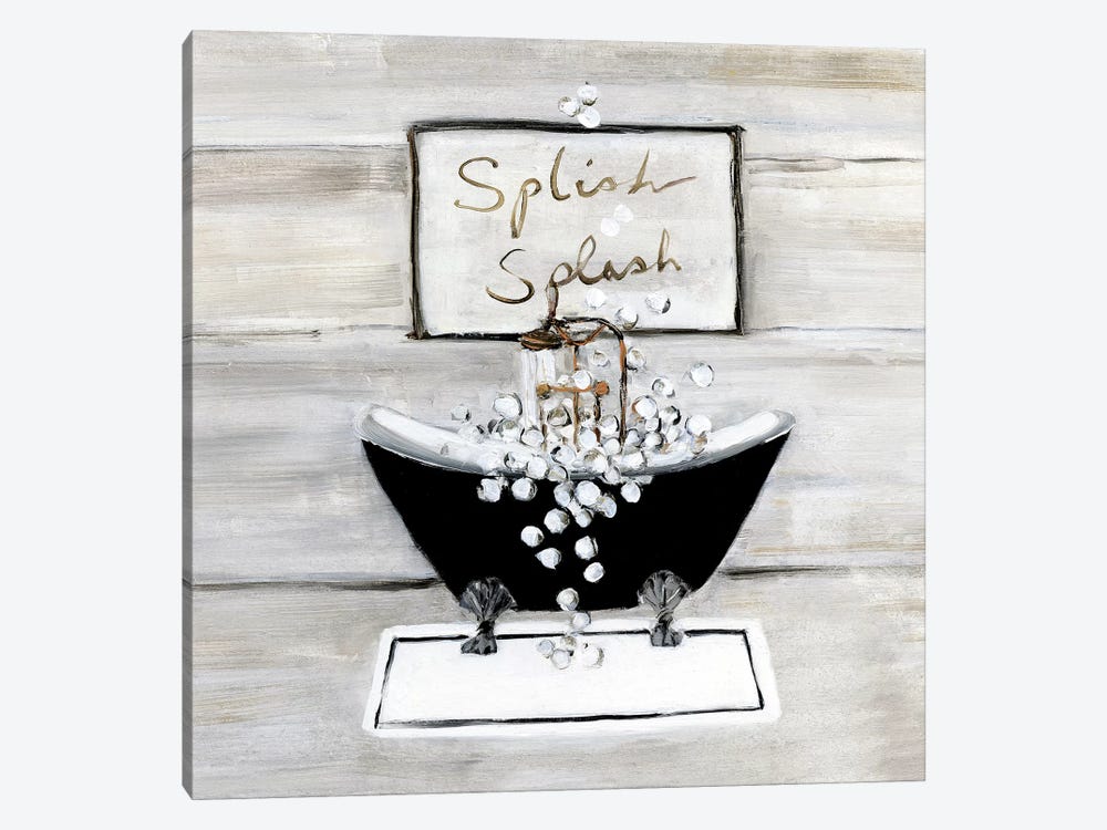 Splish Splash by Sally Swatland 1-piece Canvas Art