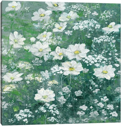 Springtime Garden Canvas Art Print - Sally Swatland