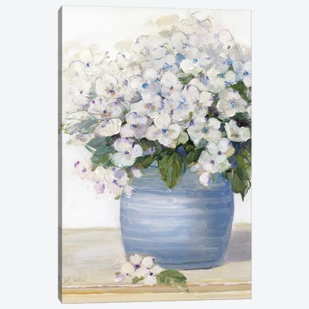 Lovely Lavender II Canvas Print #SWA11} by Sally Swatland Art Print