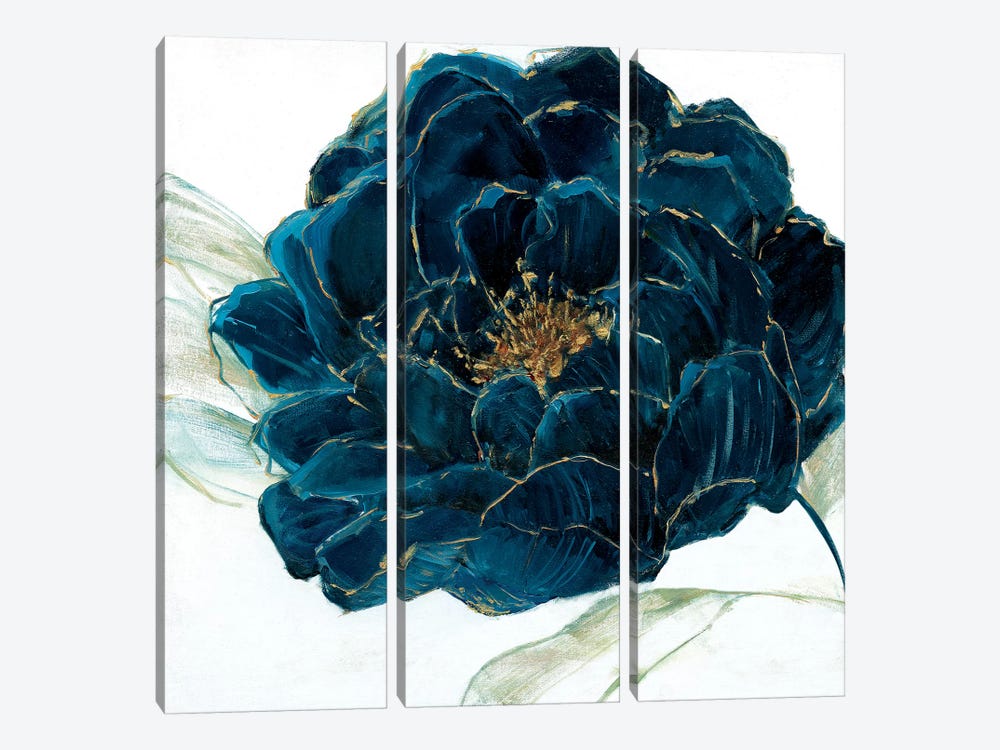 Velvet Bloom by Sally Swatland 3-piece Canvas Artwork