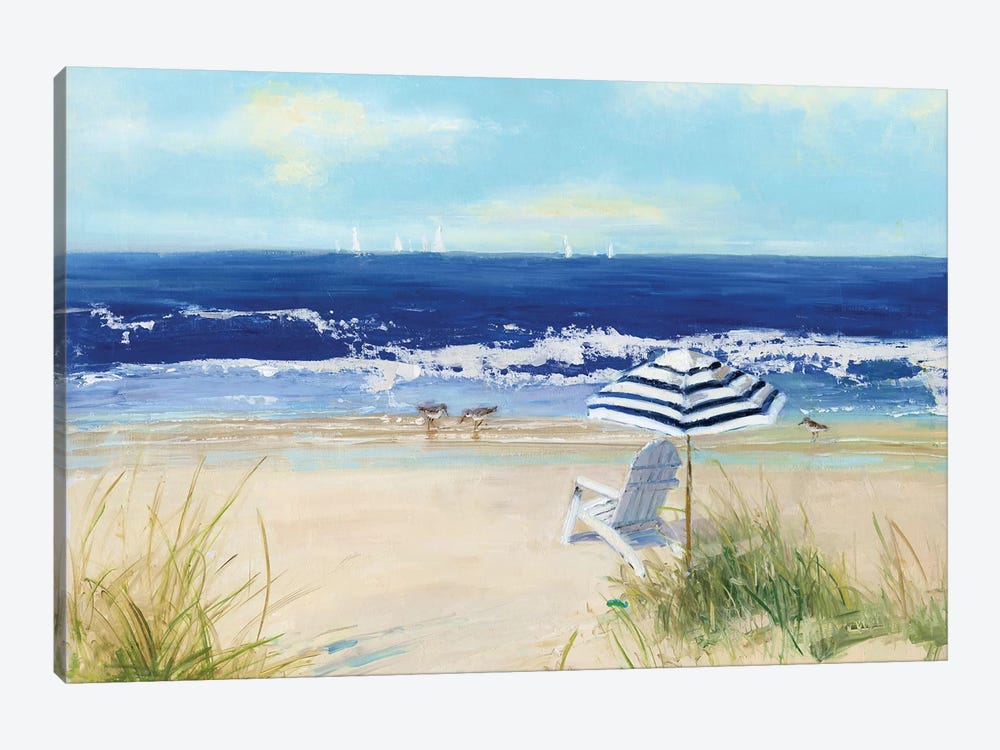 Beach Life II by Sally Swatland 1-piece Canvas Art