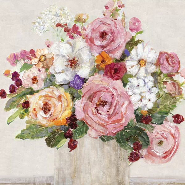 Bouquets: Becoming Blush II by Sally Swatland