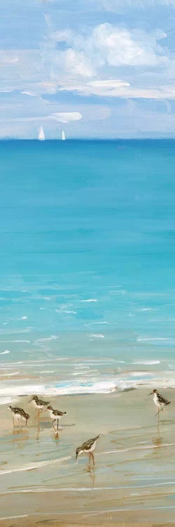Brunch on the Beach II by Sally Swatland wall art