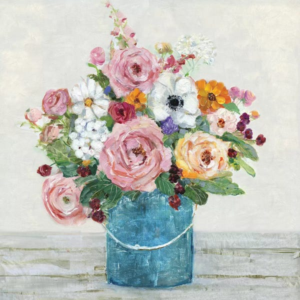 French Country Décor: Cottage Garden II by Sally Swatland