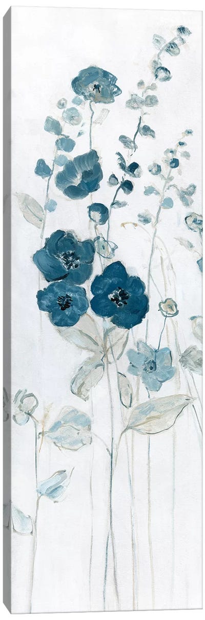 Fields of Blue I Canvas Art Print - Sally Swatland