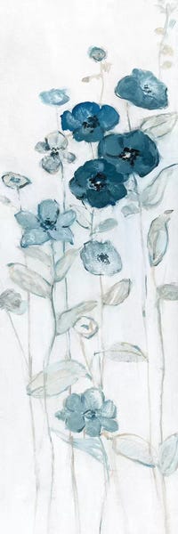 Modern Farmhouse Bedroom: Fields of Blue II by Sally Swatland