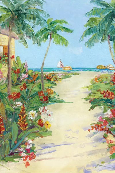 Large Coastal Art - Canvas Prints: It's 5 o'clock Somewhere I by Sally Swatland