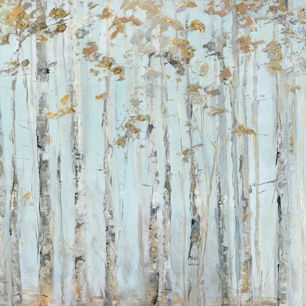 Birch Trees: Soft Birch Forest by Sally Swatland