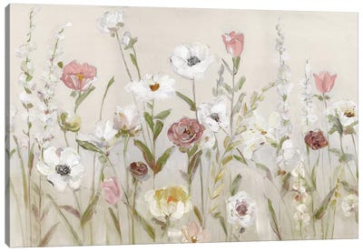 Bloomin Around Canvas Art Print - Flower Art
