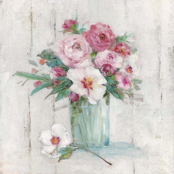 Contemporary Fine Art: Cottage Sweet Bouquet II by Sally Swatland