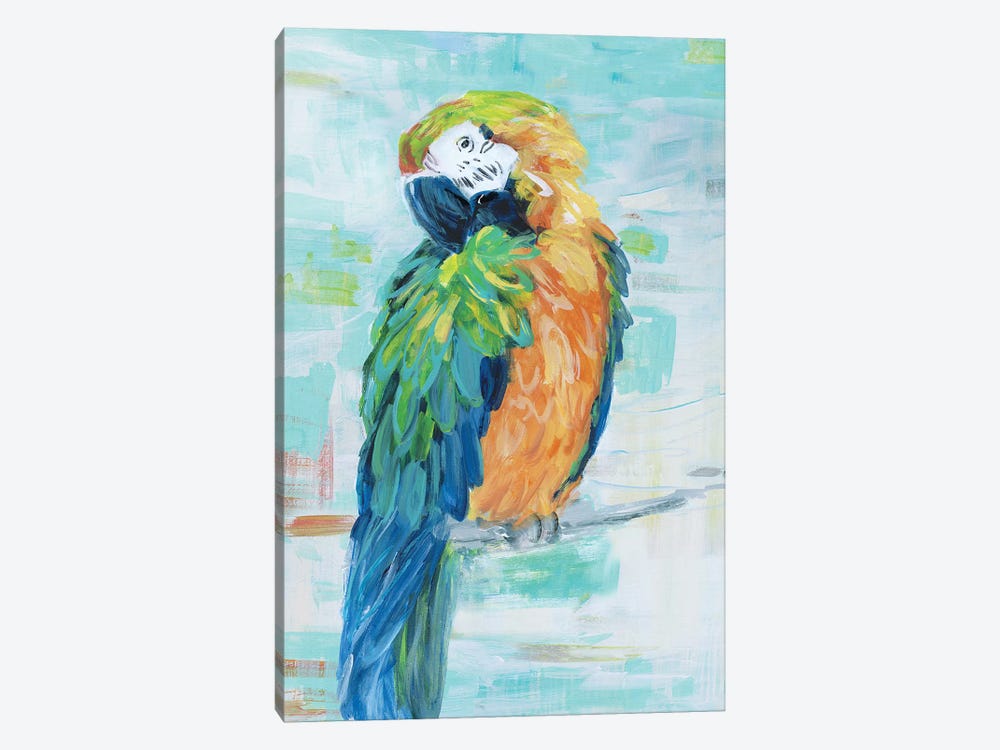 Island Parrot II by Sally Swatland 1-piece Art Print