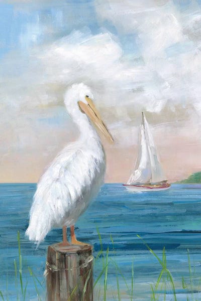 Seascapes: Pelican View I by Sally Swatland