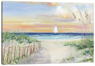 Set Sail Canvas Art Print - Pastels