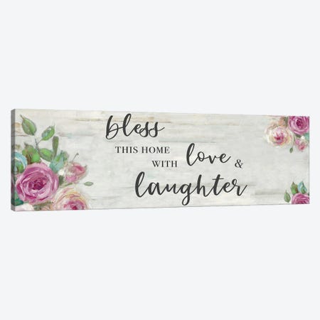 Love and Laughter Canvas Print #SWA250} by Sally Swatland Canvas Art