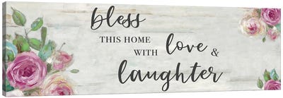 Love and Laughter Canvas Art Print - Home Art