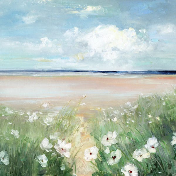 Office: Ocean Wildflowers by Sally Swatland
