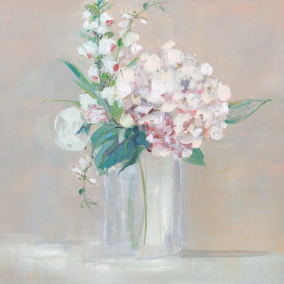 Simply Elegant Coral Berry I by Sally Swatland acrylic art print