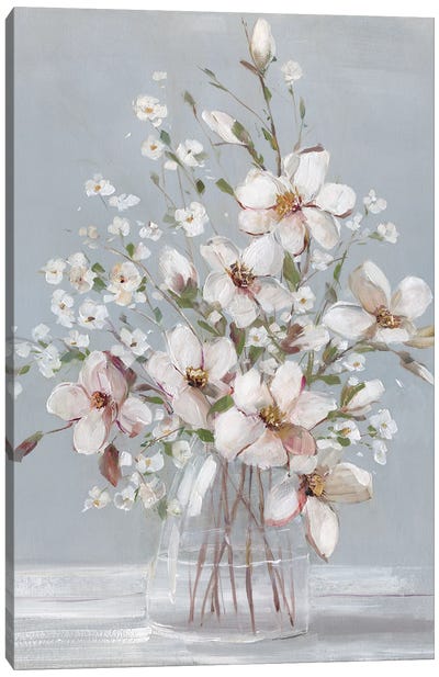 Magnolia Romance Canvas Art Print - Sally Swatland