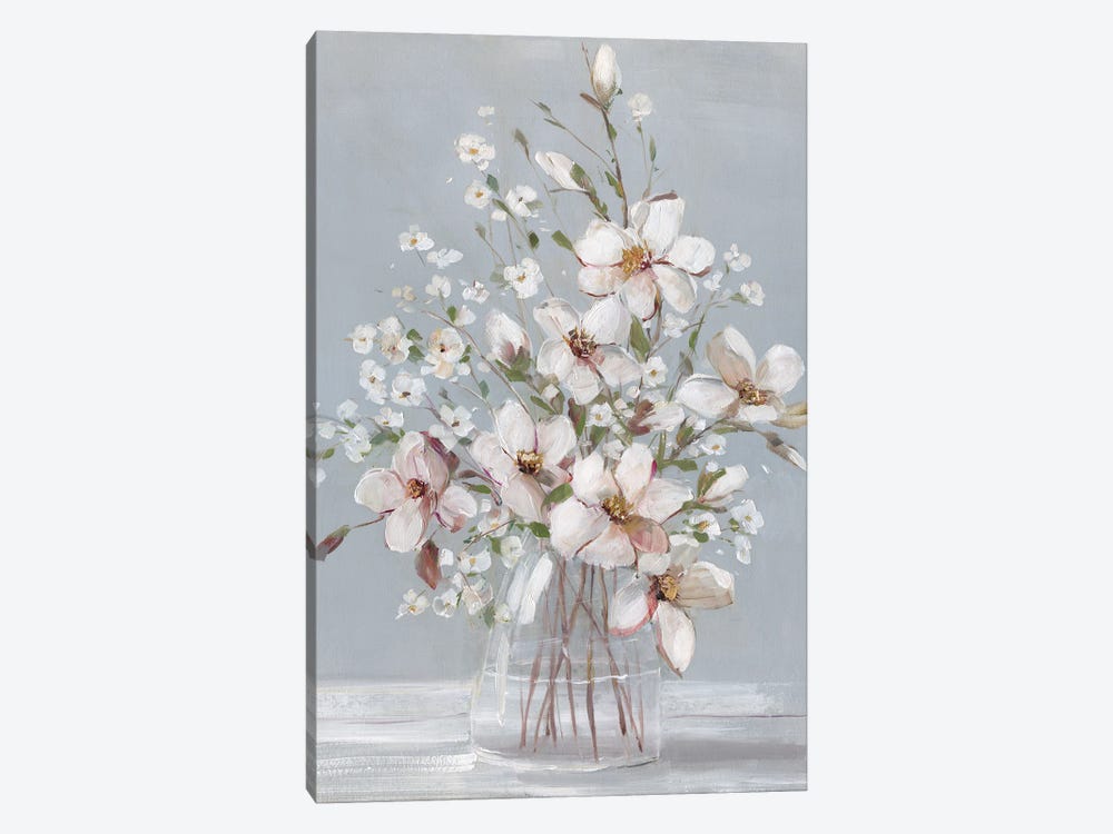 Magnolia Romance by Sally Swatland 1-piece Canvas Art