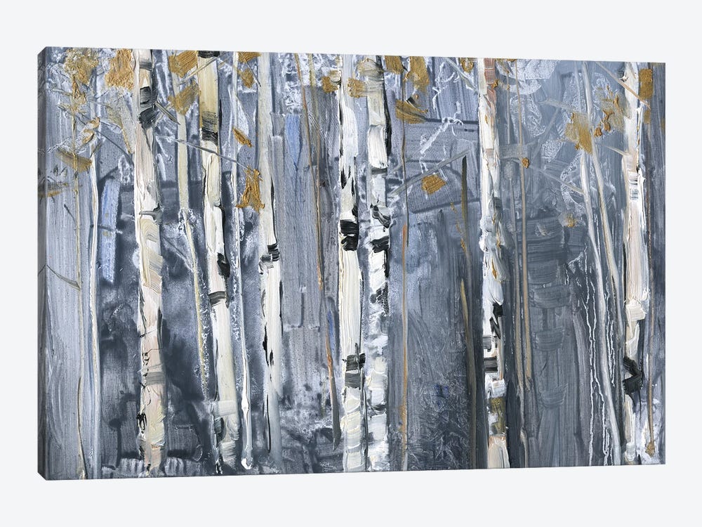 Modern Birch by Sally Swatland 1-piece Canvas Artwork