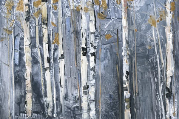 Birch Trees: Modern Birch by Sally Swatland