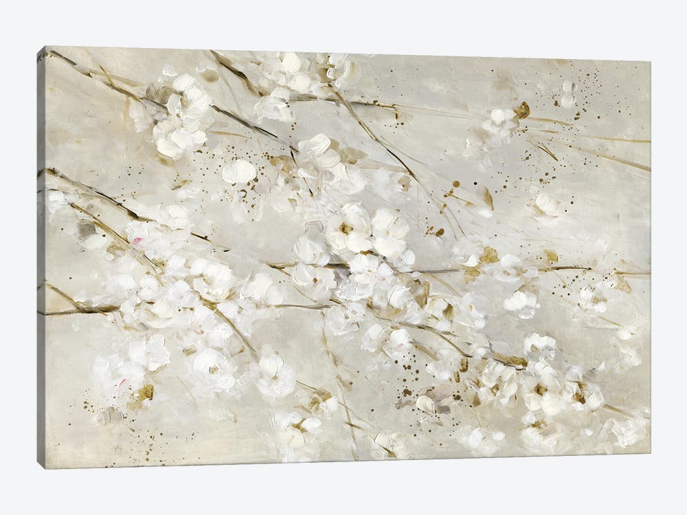 Soft Spring Blossoms by Sally Swatland 1-piece Canvas Artwork
