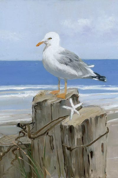 Nautical Living Room: Keeping Watch II by Sally Swatland