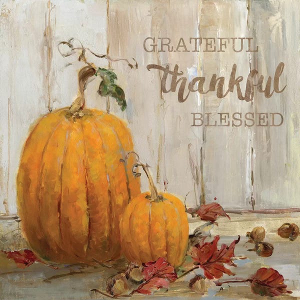 Autumn: Pumpkin Patch I by Sally Swatland