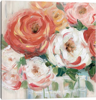 Naive Bouquet I Canvas Art Print - Sally Swatland