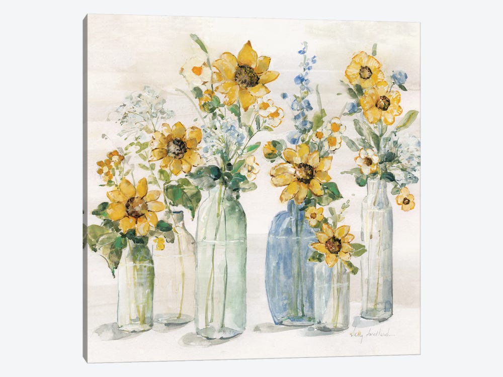 Sunflower Spectacular by Sally Swatland 1-piece Art Print